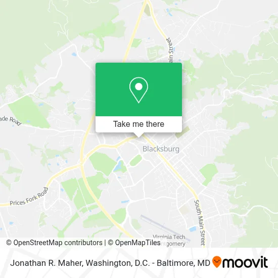 Jonathan R. Maher map