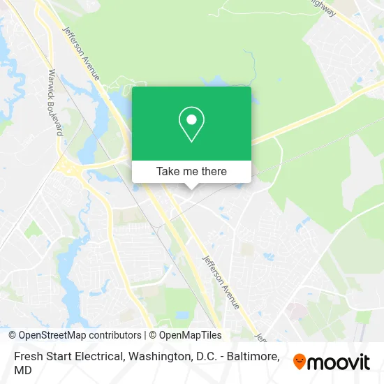 Fresh Start Electrical map