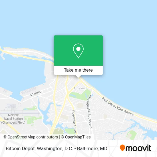 Bitcoin Depot map