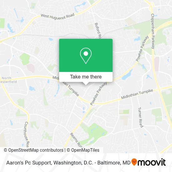 Aaron's Pc Support map