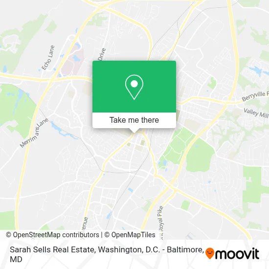 Sarah Sells Real Estate map