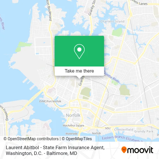 Laurent Abitbol - State Farm Insurance Agent map