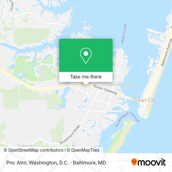 Pnc Atm map