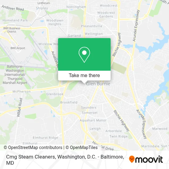 Cmg Steam Cleaners map