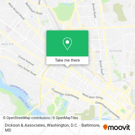 Dickson & Associates map