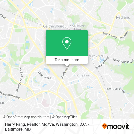 Harry Fang, Realtor, Md/Va map