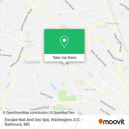 Escape Nail And Day Spa map