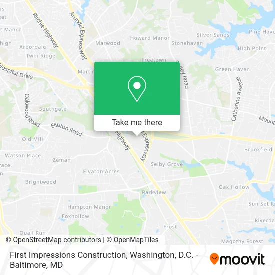 First Impressions Construction map