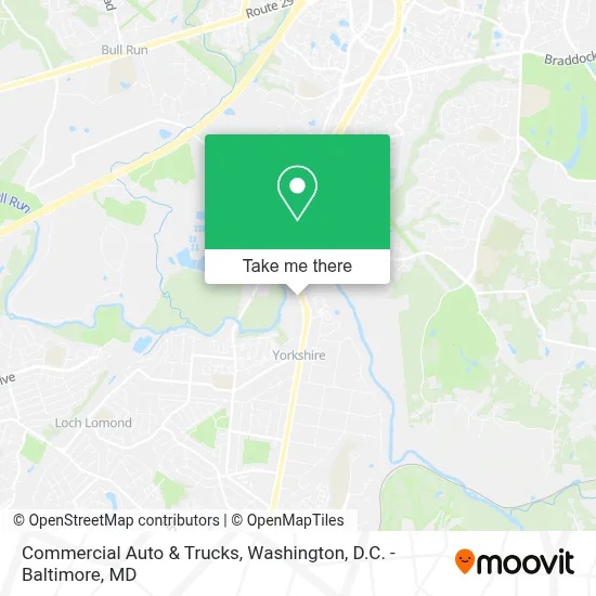 Commercial Auto & Trucks map