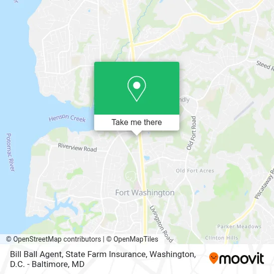 Bill Ball Agent, State Farm Insurance map