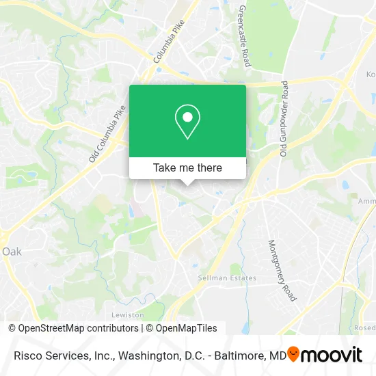 Risco Services, Inc. map