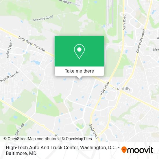 High-Tech Auto And Truck Center map