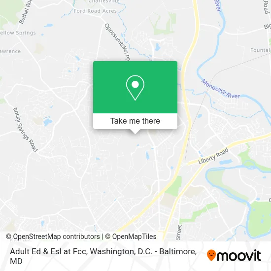 Adult Ed & Esl at Fcc map