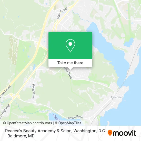 Reecee's Beauty Academy & Salon map