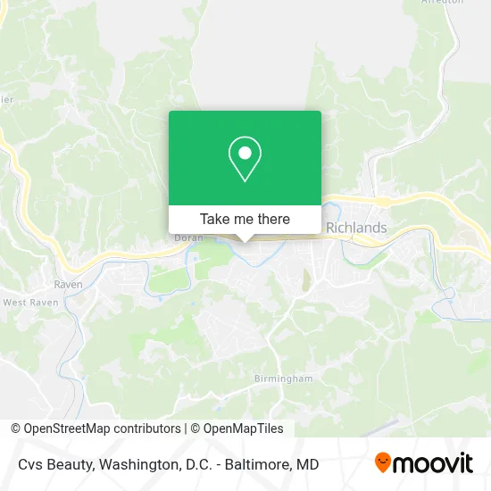 Cvs Beauty map