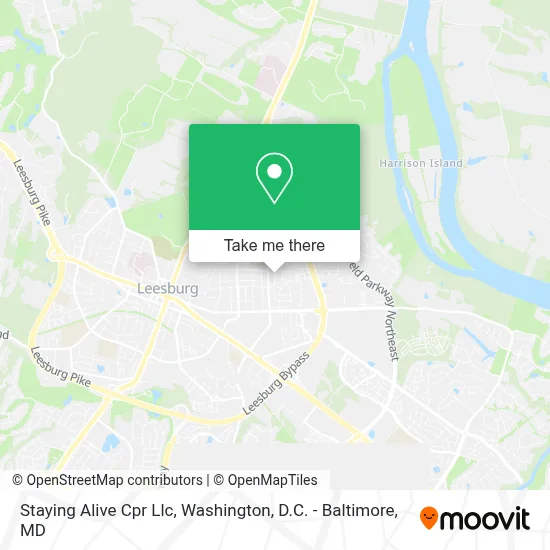 Staying Alive Cpr Llc map