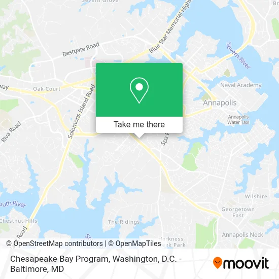 Chesapeake Bay Program map