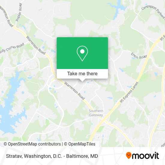 Stratav map