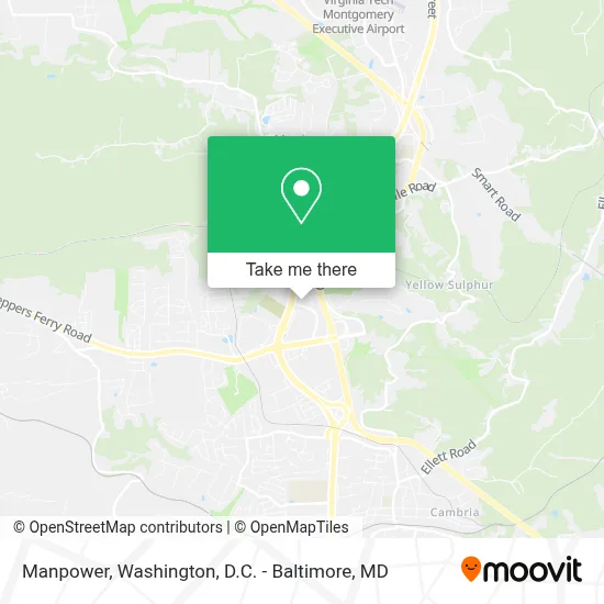 Manpower map