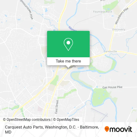 Carquest Auto Parts map