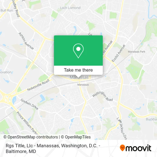 Rgs Title, Llc - Manassas map