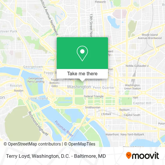 Terry Loyd map