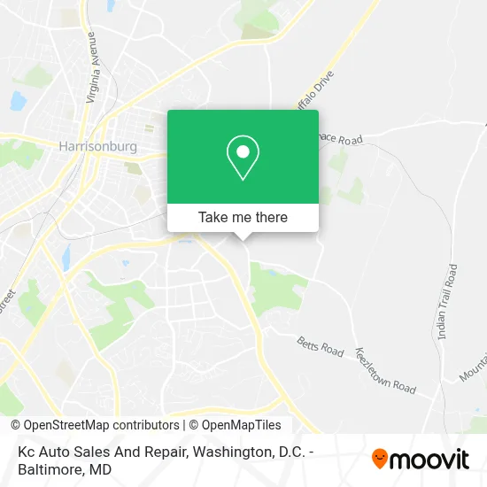 Kc Auto Sales And Repair map