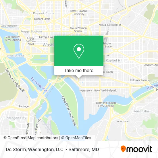 Dc Storm map