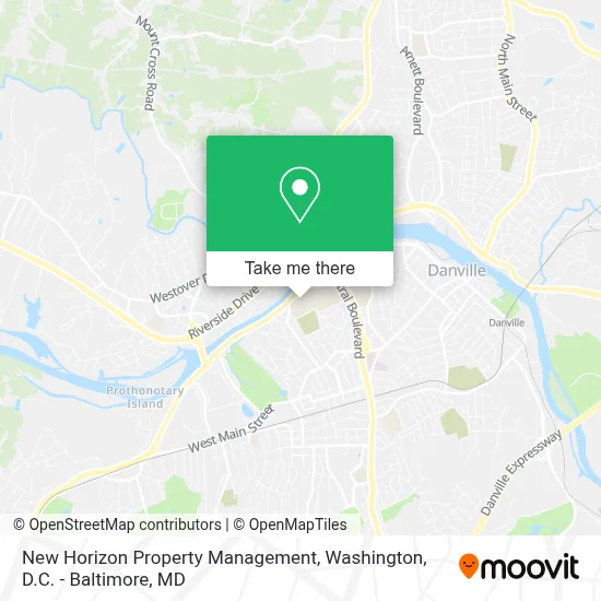 New Horizon Property Management map