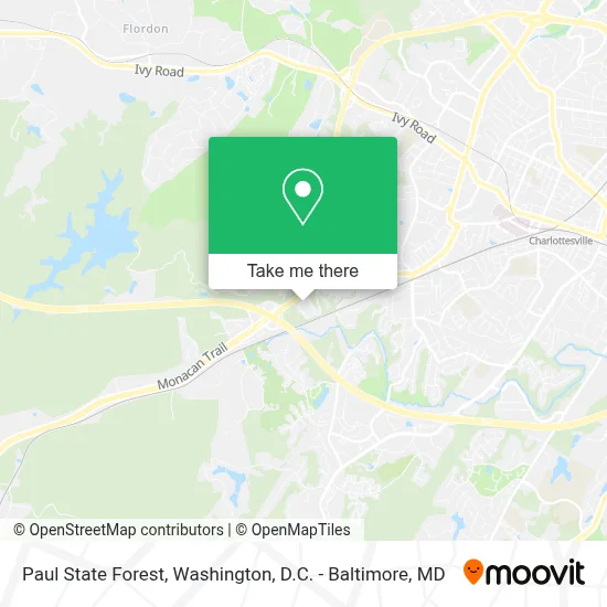 Paul State Forest map