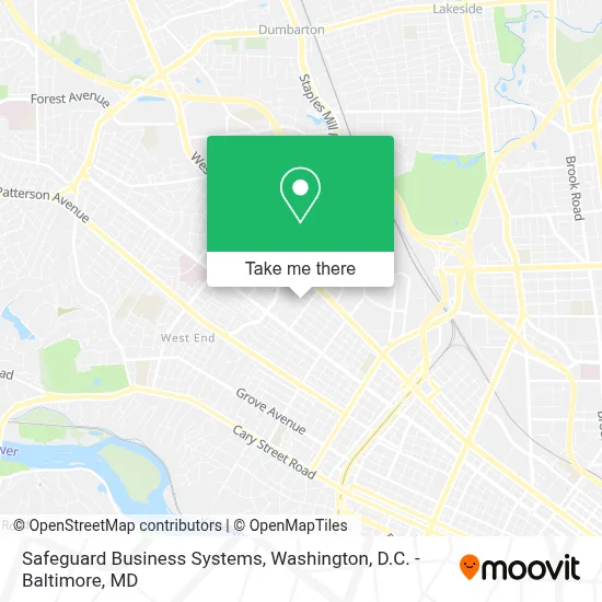 Safeguard Business Systems map