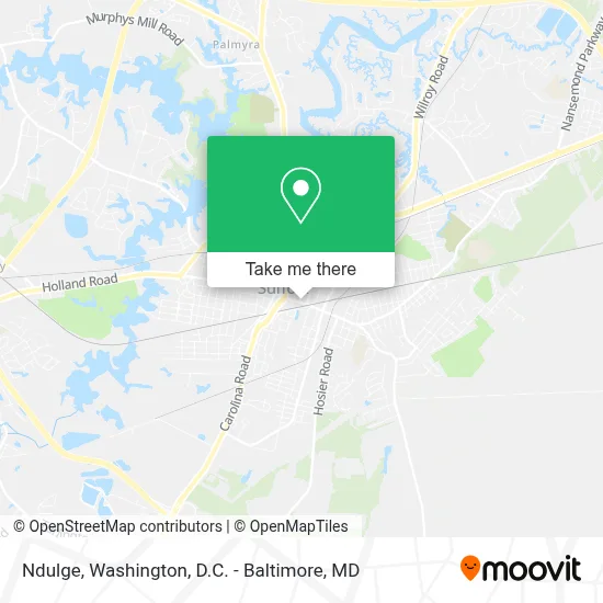 Ndulge map