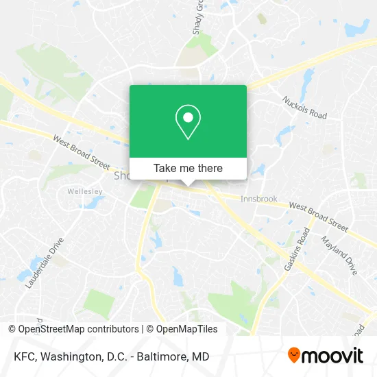 Kfc map