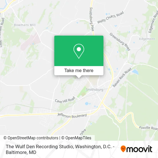 The Wulf Den Recording Studio map
