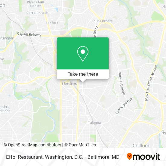 Effoi Restaurant map