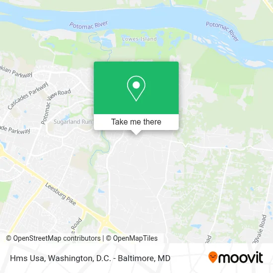 Hms Usa map