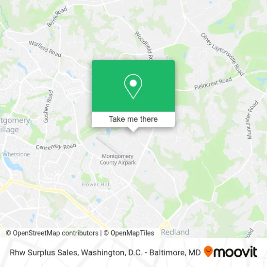 Rhw Surplus Sales map