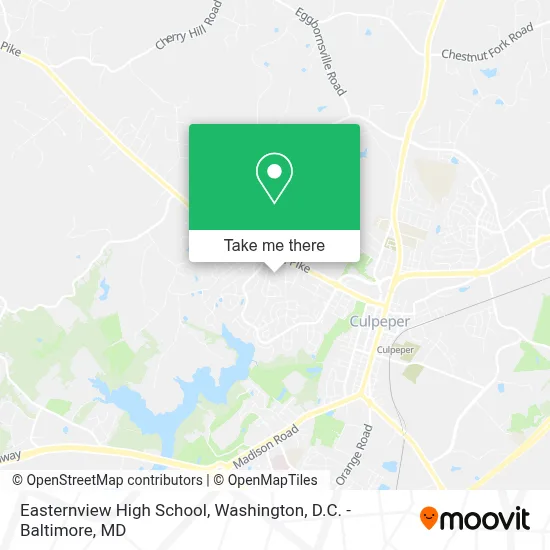 Easternview High School map