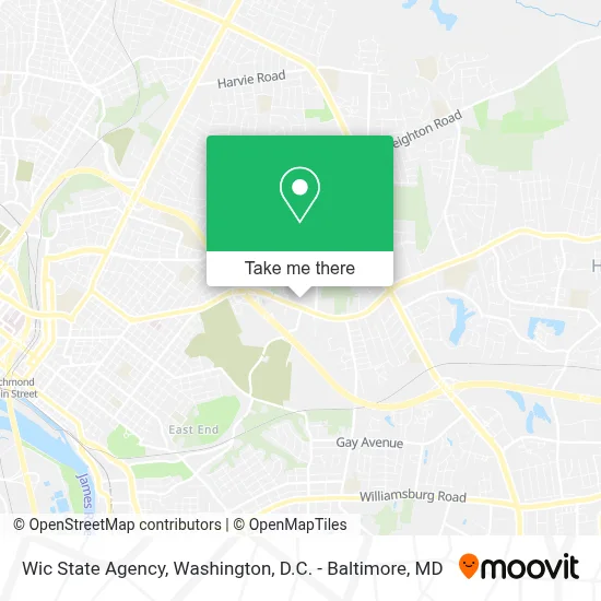 Wic State Agency map