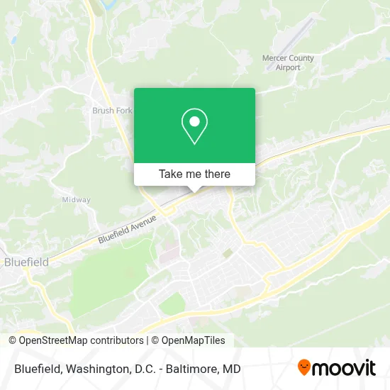 Bluefield map