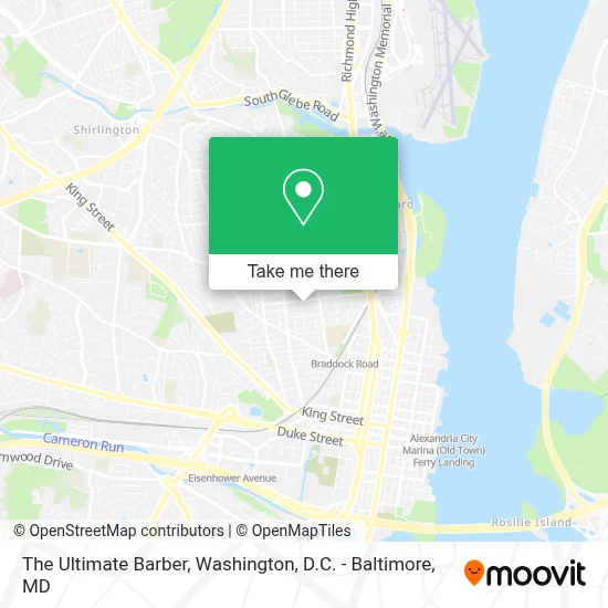 The Ultimate Barber map