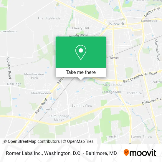Romer Labs Inc. map