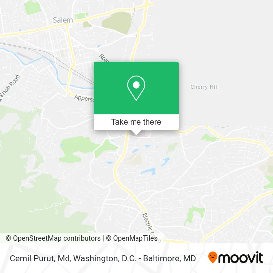 Cemil Purut, Md map