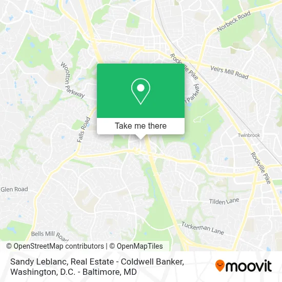Sandy Leblanc, Real Estate - Coldwell Banker map