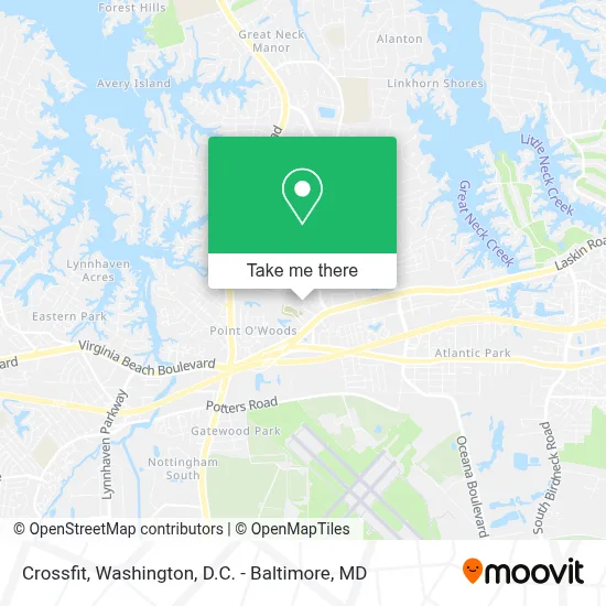 Crossfit map