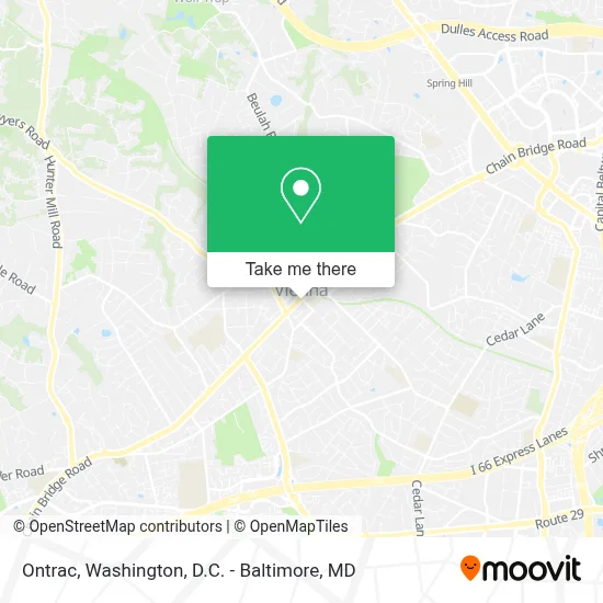 Ontrac map