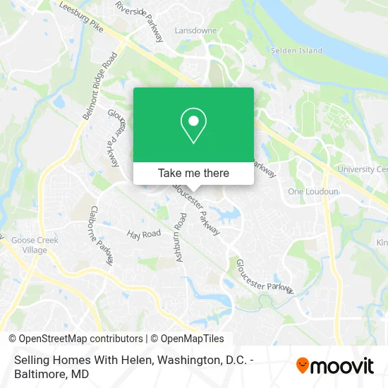 Selling Homes With Helen map