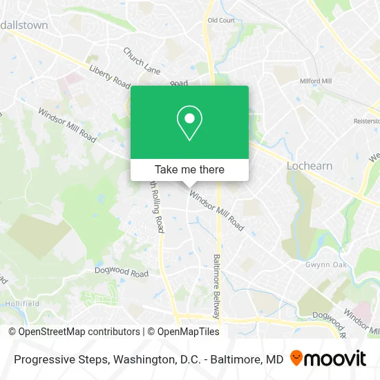 Progressive Steps map