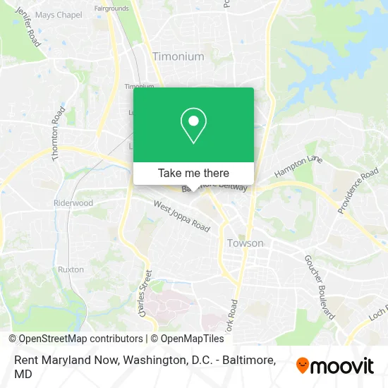 Rent Maryland Now map