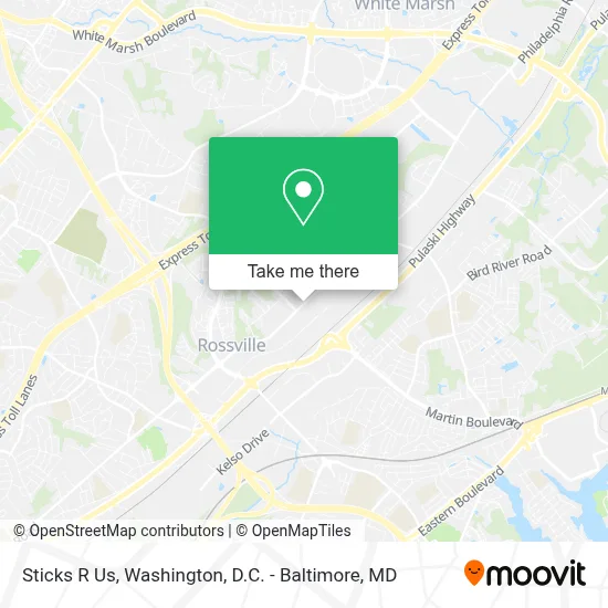 Sticks R Us map